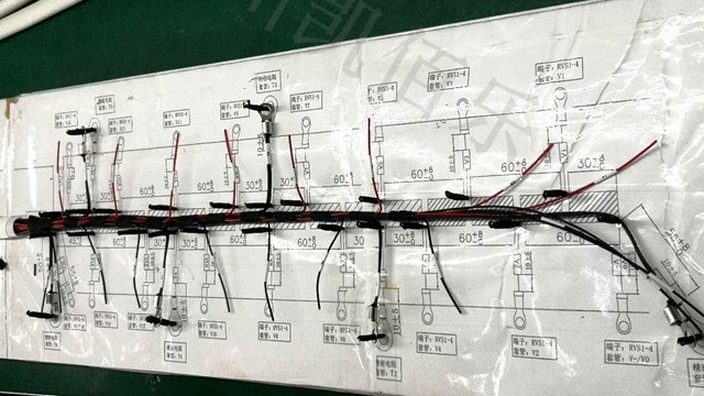 凱佰樂線束加工過程